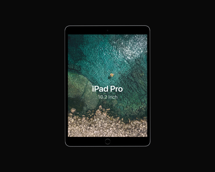 The iPad 10.2 for graphic design.