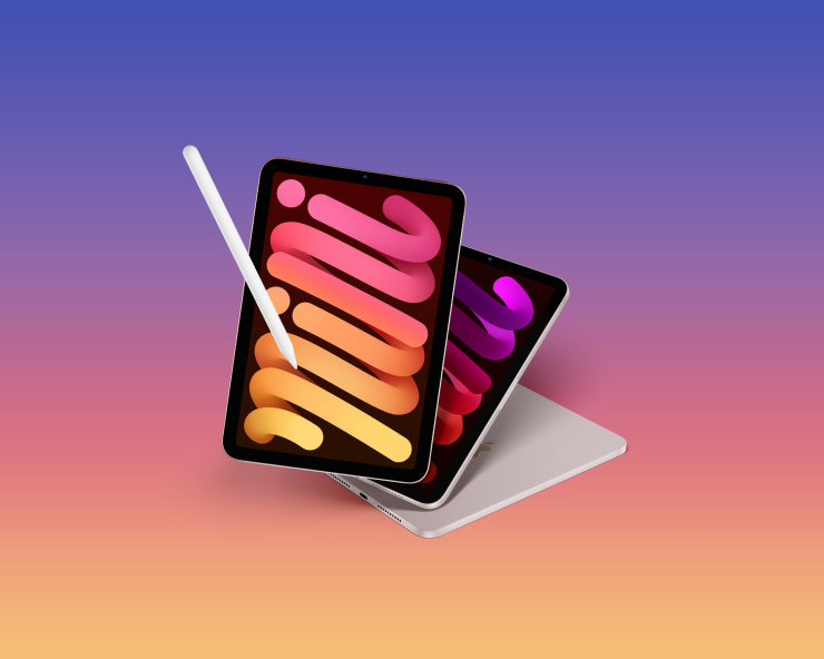 The iPad mini for graphic design.