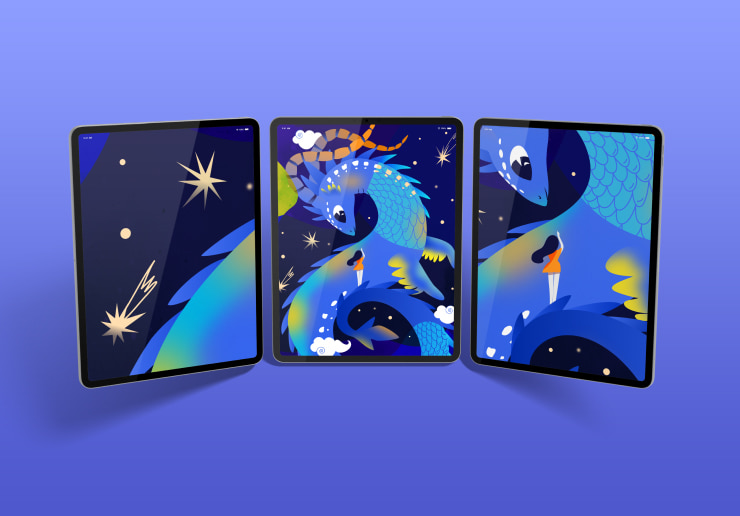 The new 11-inch iPad Pro for graphic design October 2022.