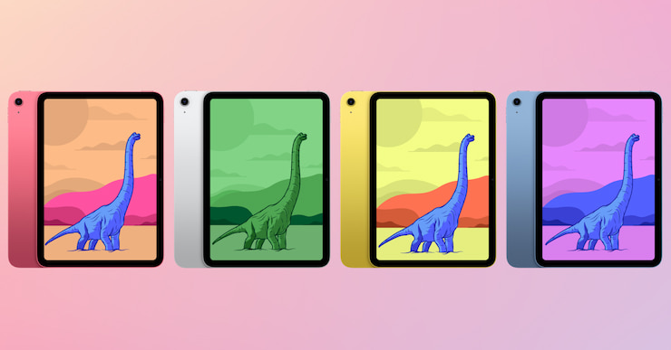 The new iPad 10.9 for graphic design October 2022.