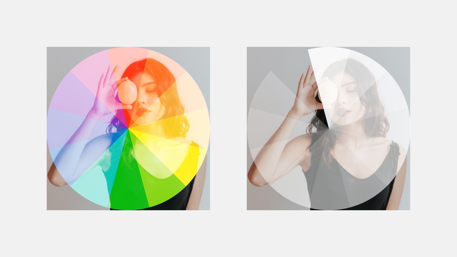 Screen blend mode used in the Amadine app.