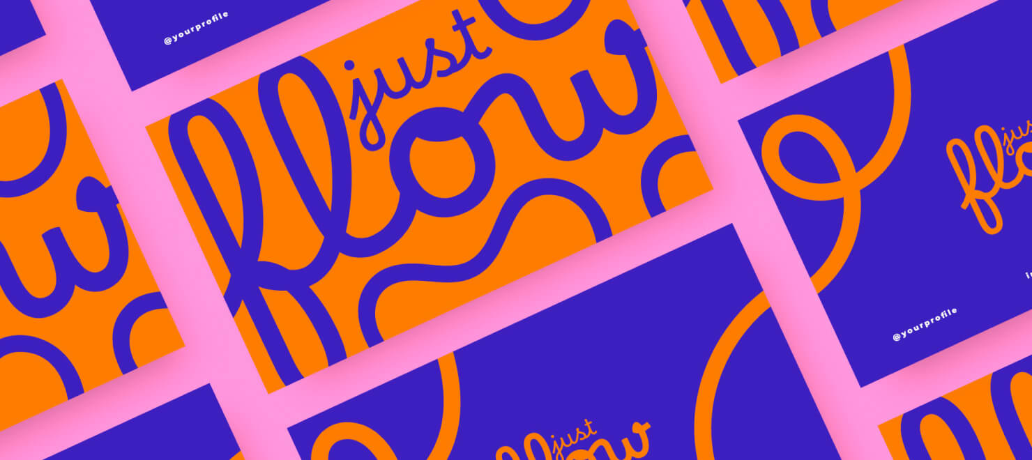 Different business cards—part of the branding design.