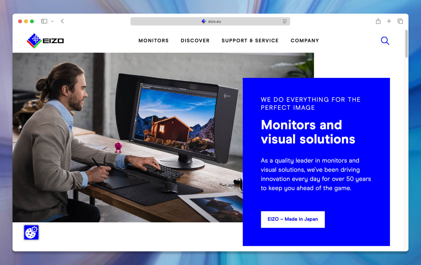 Eizo website for ColorNavigator software and dedicated monitors.