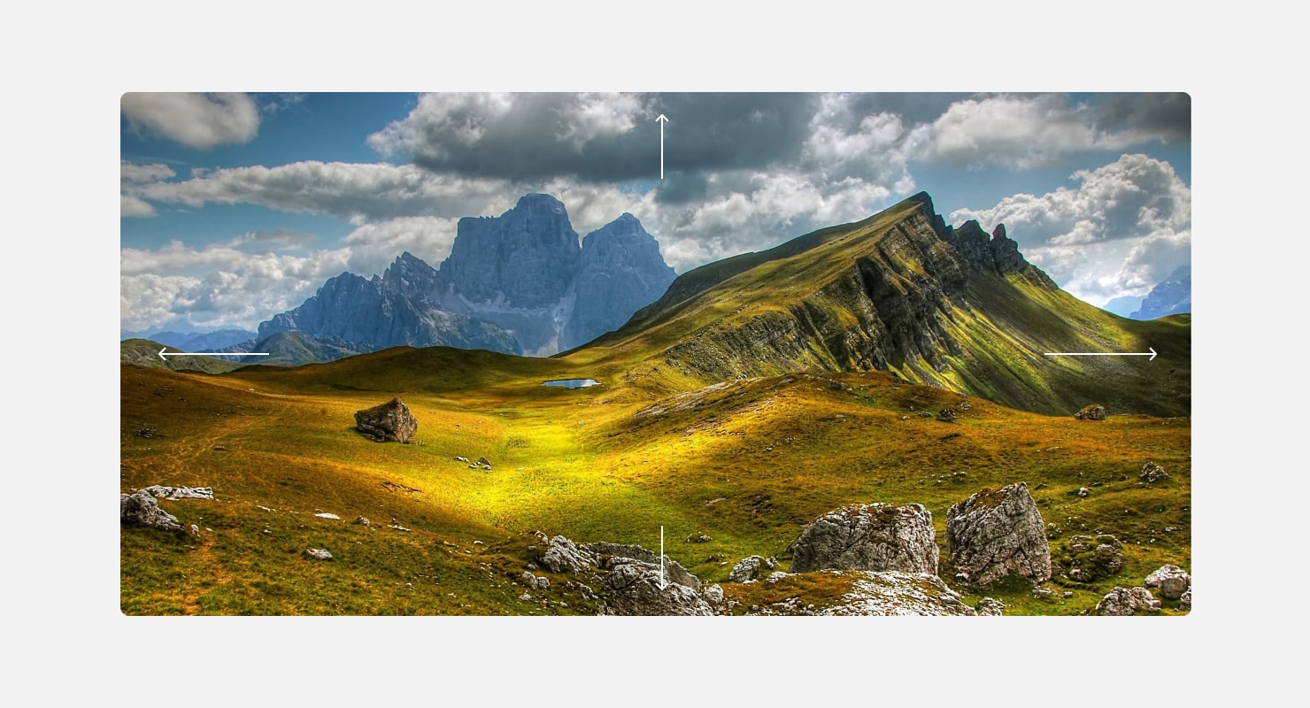 Ein Beispiel für eine offene Komposition.