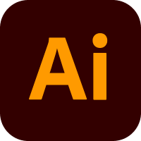Adobe Illustrator logo.