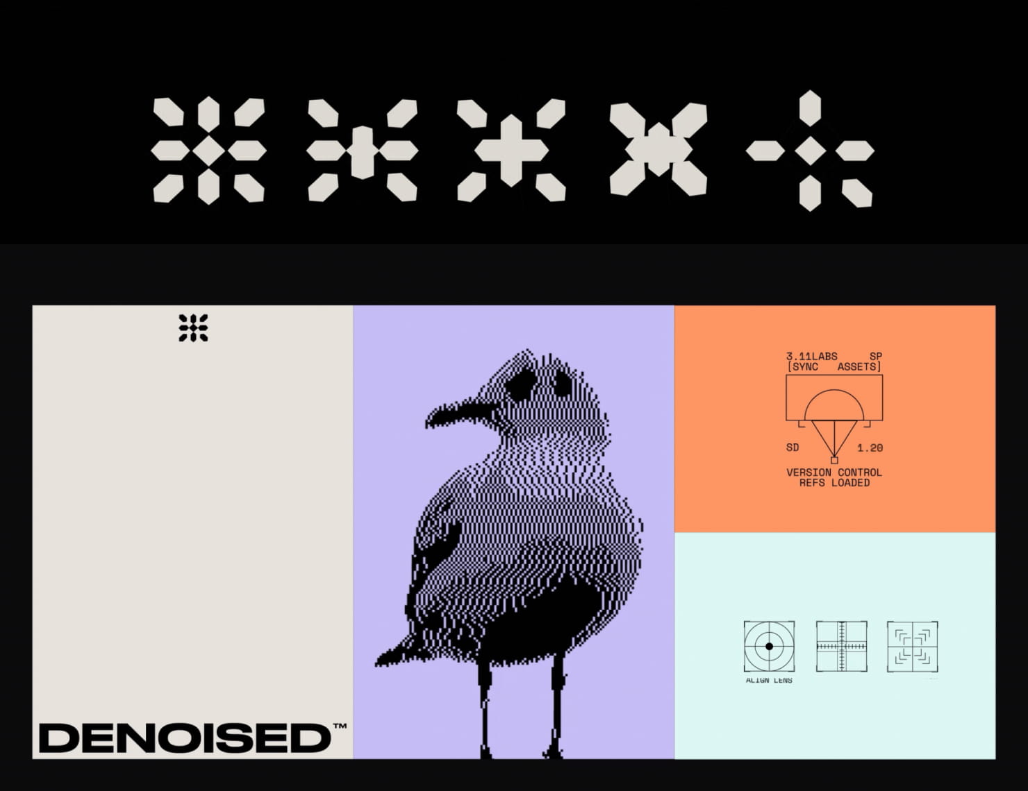 Examples of machine-inspired logo.