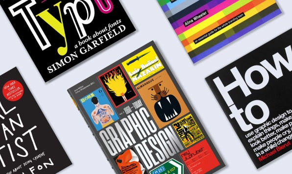 Preview image for Ten Best Books on Graphic Design article.
