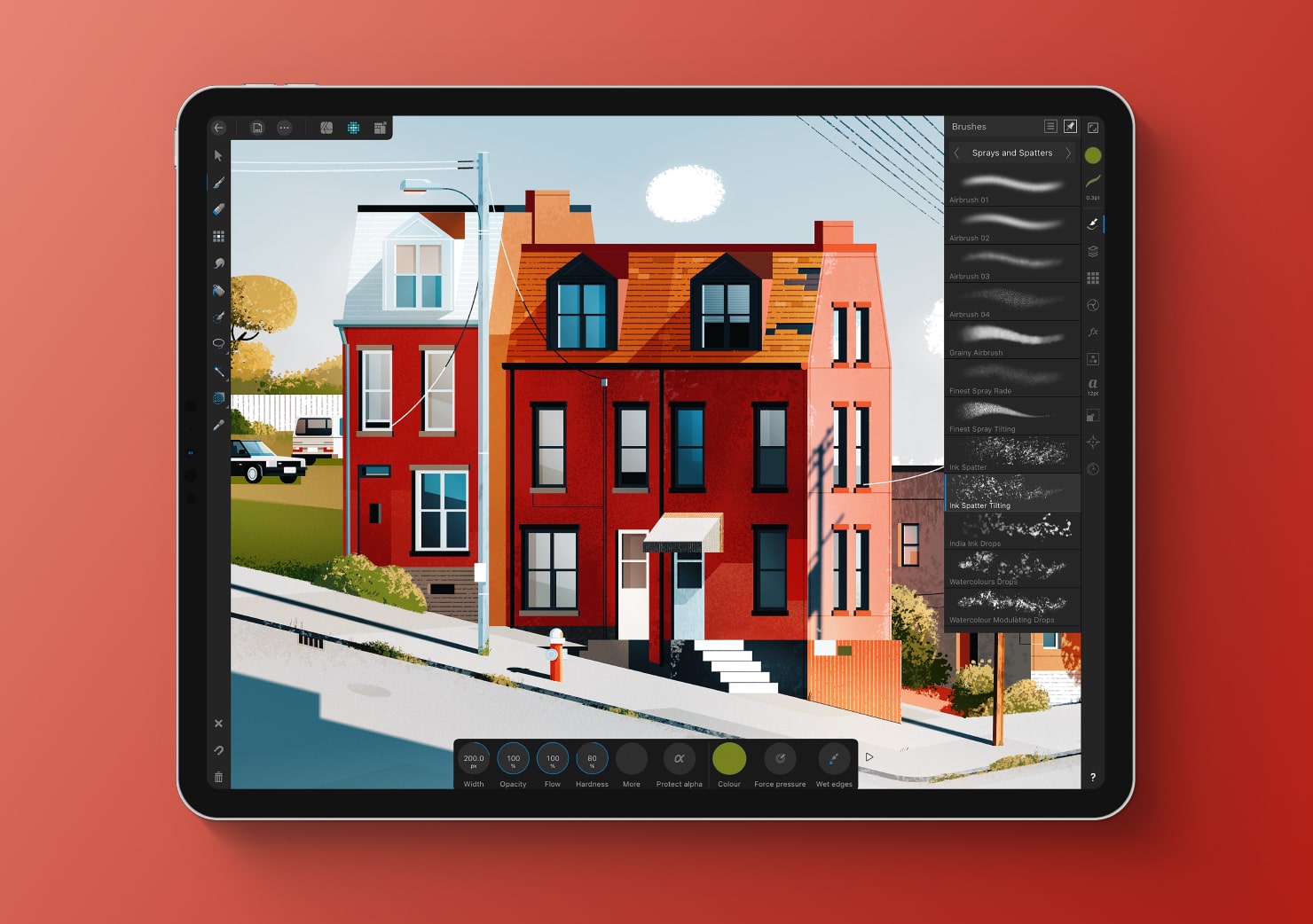 Affinity Designer for iPad illustration .