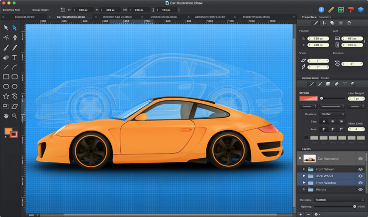 vector graphics app for mac