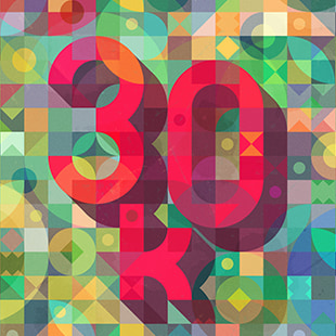 30K followers tribute by Eugen Buzuk.