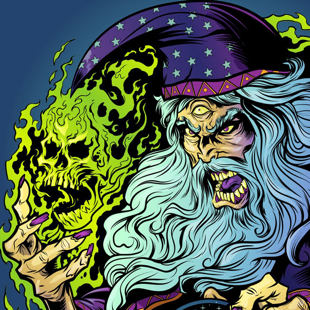 Angry Wizard by Brial Allen