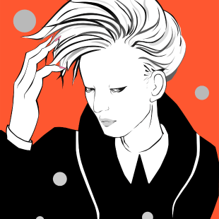 A portrait of the Unknown by Kotaro Chiba