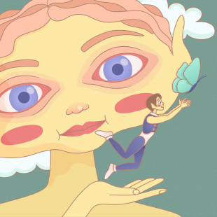 Little Giant drawn in Amadine