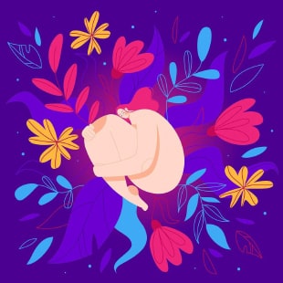 The Miracle of Life drawn in Amadine