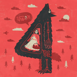 Number 4 drawn in Amadine