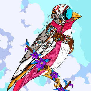 Pilot Bird by Max Lazor