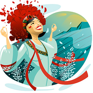 Ukrainian girl by Andika Wahyu.