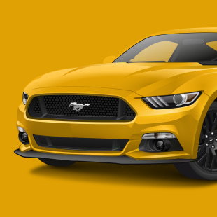 The Yellow Car by  Eugen Buzuk