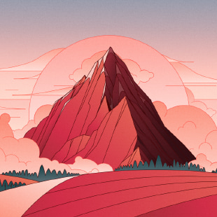 The Mountain View by Max Lazor