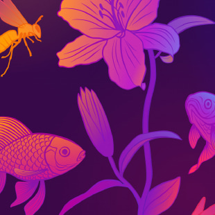 Fishes by Eugen Buzuk