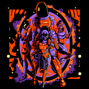 Space Rangers United by Wes Art Studio