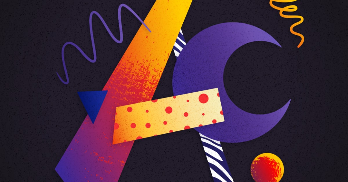 Abstract letter | Amadine Illustrated How-to Articles