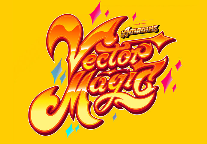 Amadine lettering by Filip Komorowski.