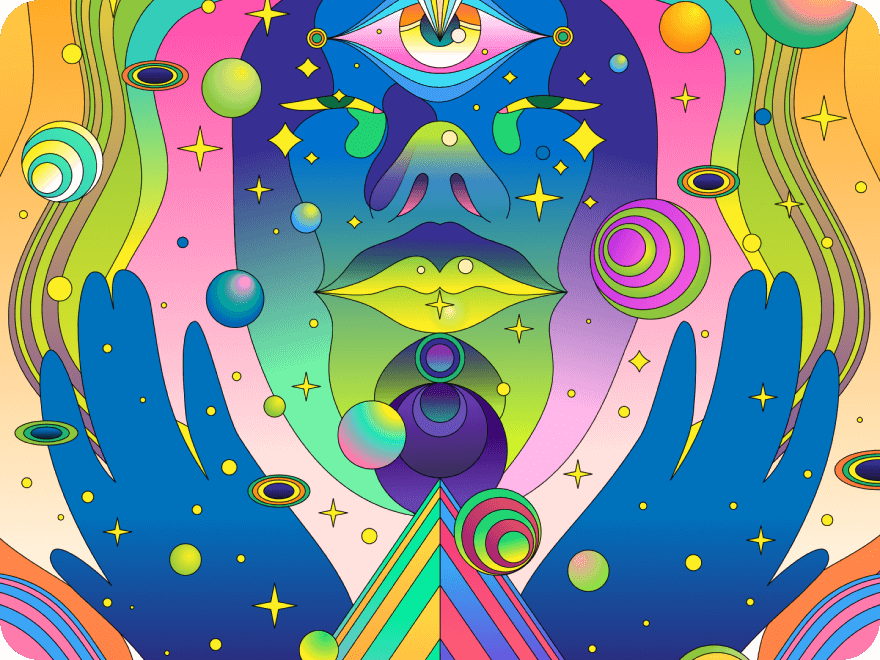 Art created in the Amadine app.