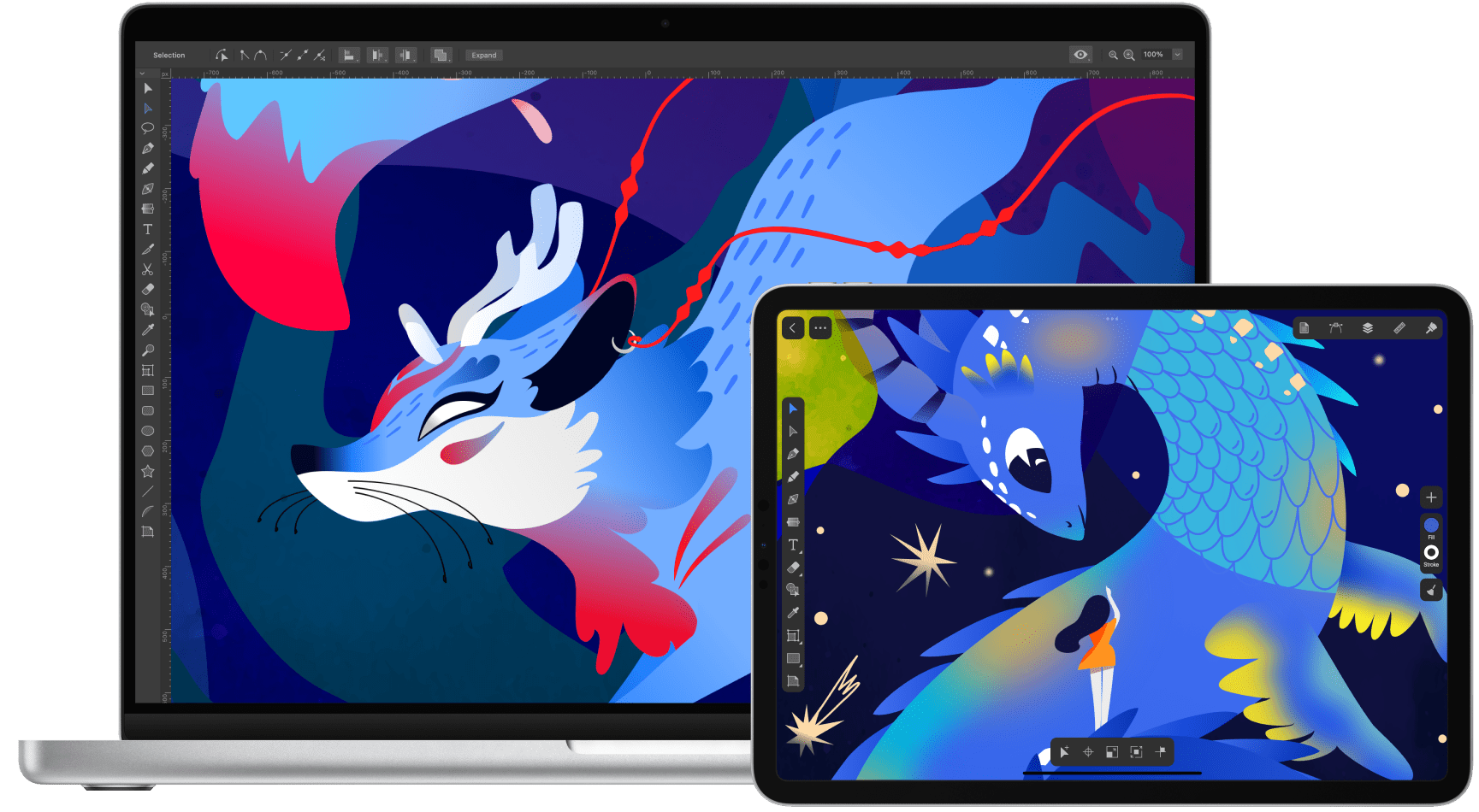 Universal Graphic Design Software for the Mac and iPad