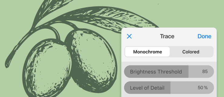 New Feature: Image Tracing.