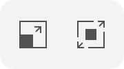 Switch modes of the Ellipse tool in the Control panel.