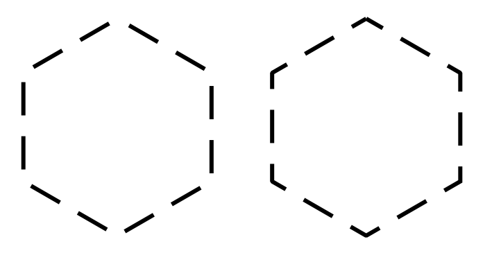 Shifting the pattern along the path to make dashes be at corners