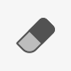 Eraser tool icon