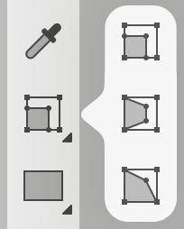 Set of tools to transform objects.