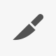 Knife tool icon