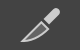 Knife tool icon